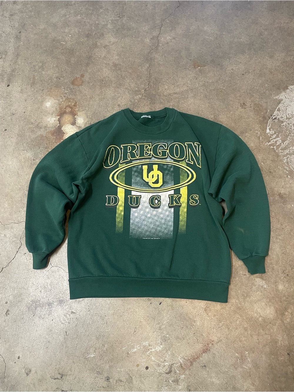 Vintage 90s Oregon Ducks Crewneck Sweatshirt